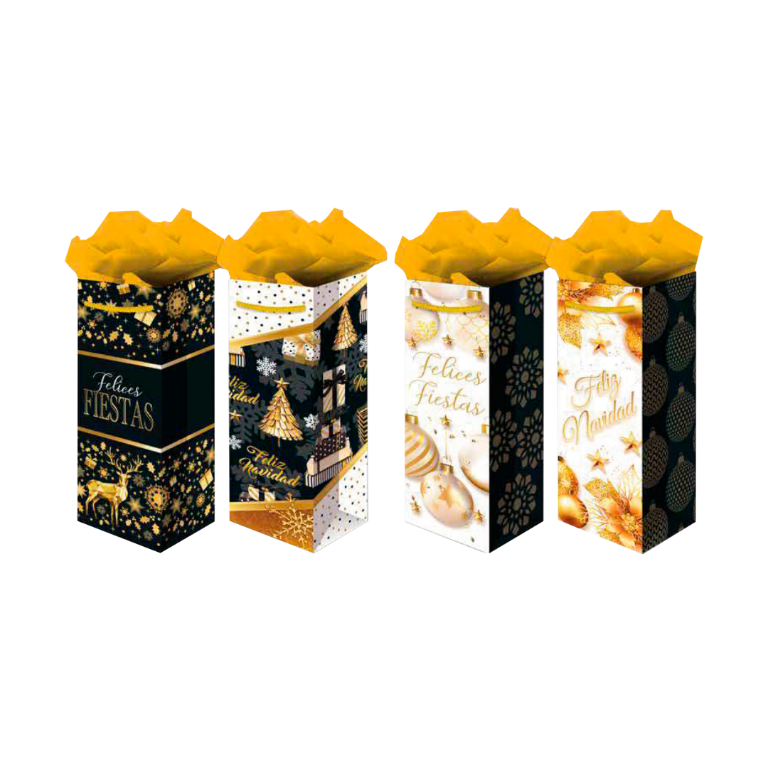 Bolsa de regalo botellera (Serie Buen Brindis