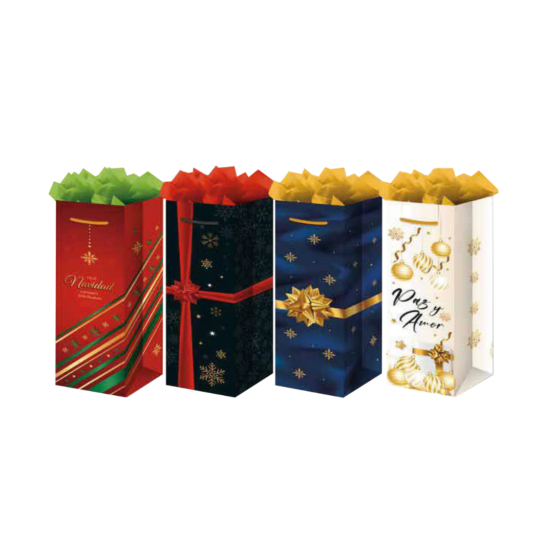 Bolsa de regalo botellera (Serie Deleite)