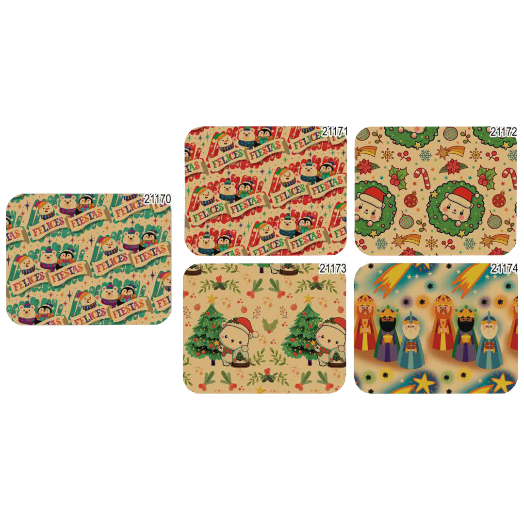 Papel de regalo Kraf (NaviKraf)