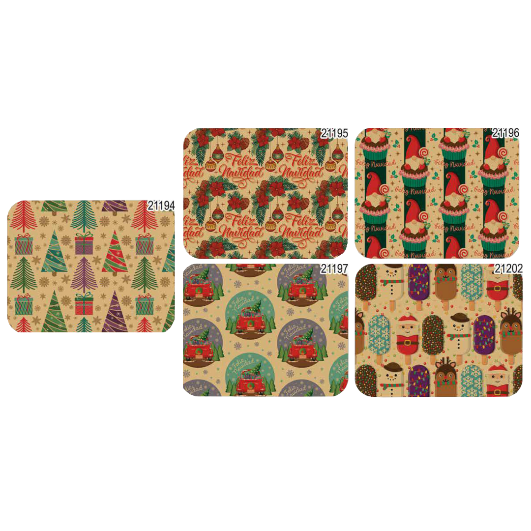 Papel de regalo Kraf (NaviKraf)