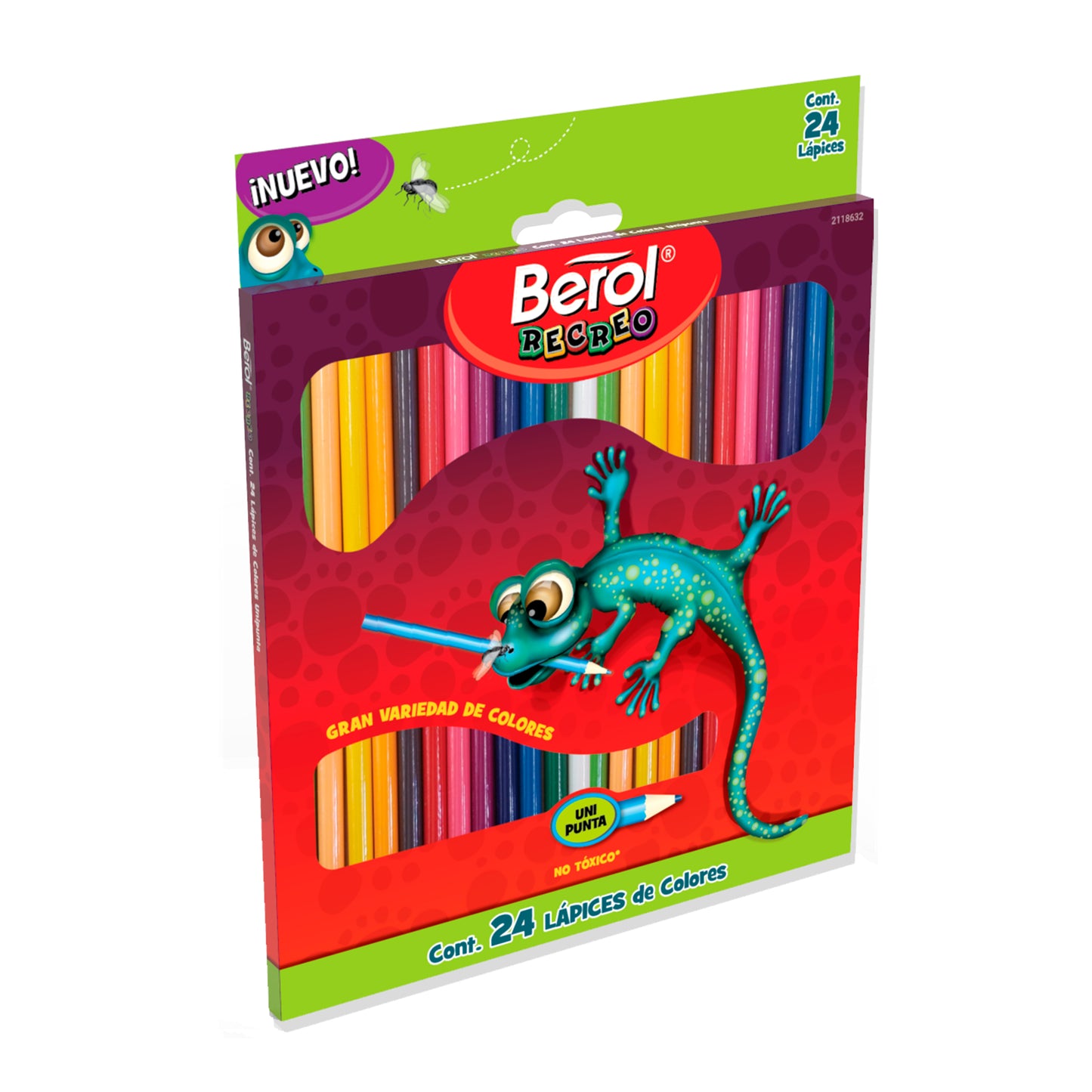 Berol Lápices de color largos