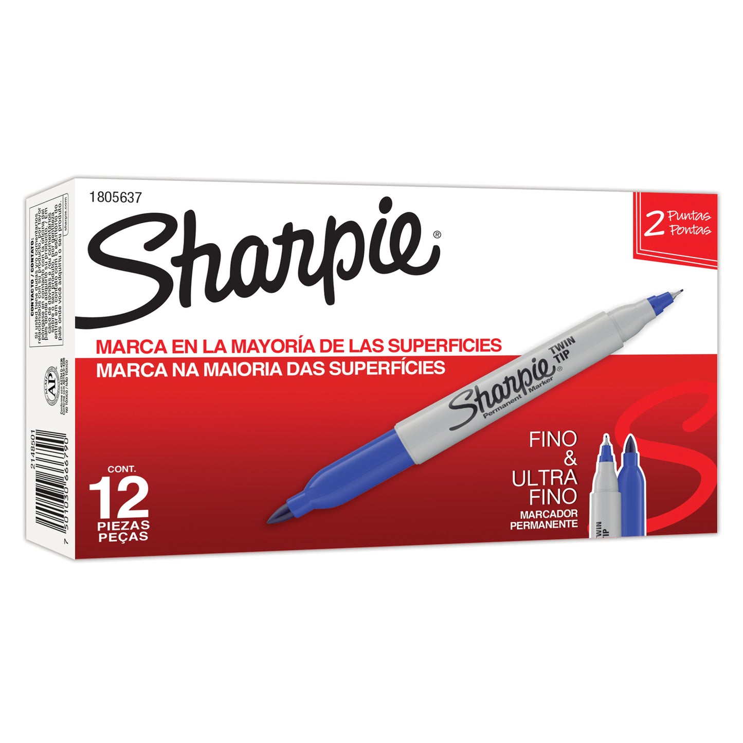 Marcador twin tip Sharpie