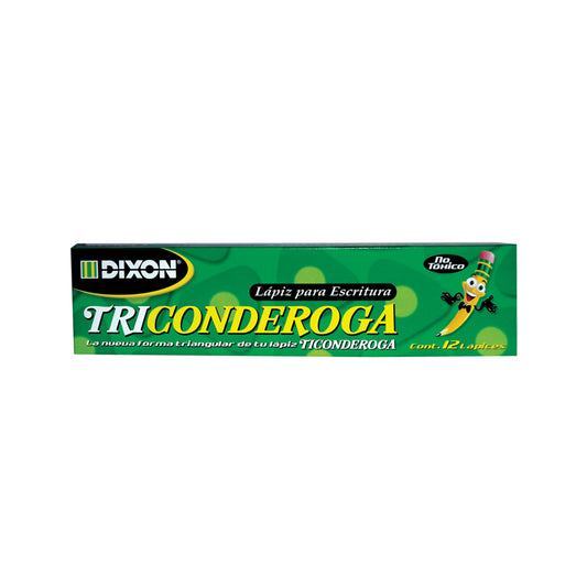 Lápiz ticonderoga triangular