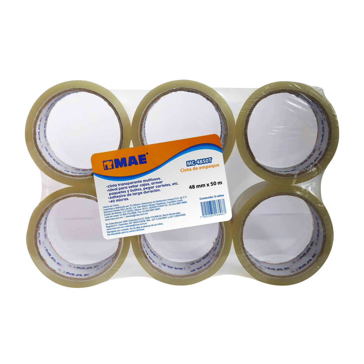 Cinta para empaque (MC-4850) Mae