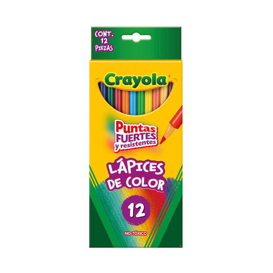 Lápices de colores largos Crayola