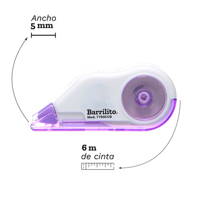 Cinta correctora Barrilito