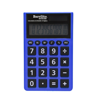 Calculadora de bolsillo 8046CBB Barrilito