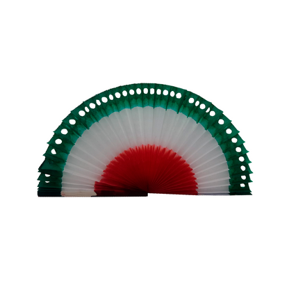 Abanico patrio (Tricolor)
