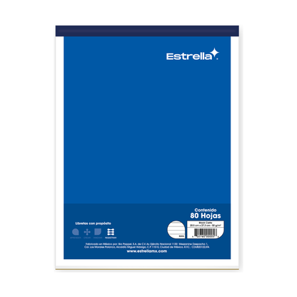 Block carta (Pegado) Estrella
