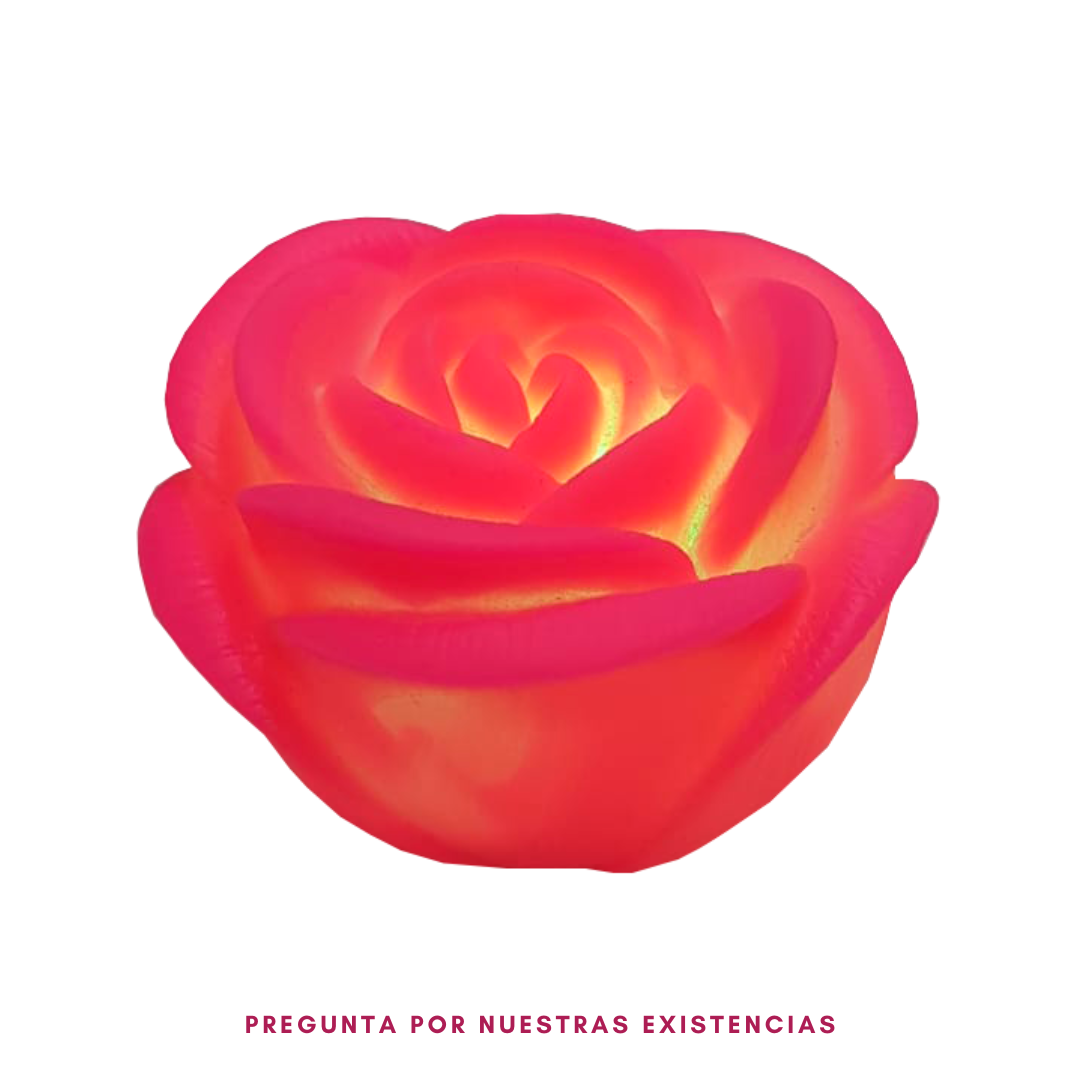 Rosa de plástico