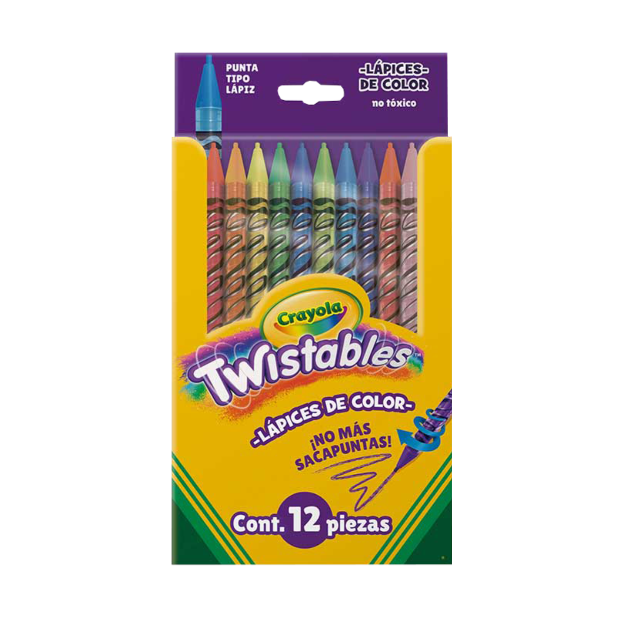 Lápices de color (Twistables) Crayola