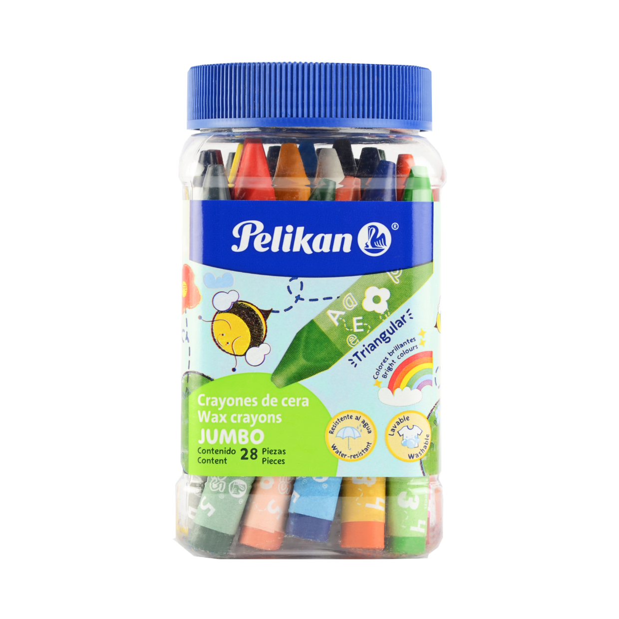 Crayón (Triangular-Jumbo) Pelikan
