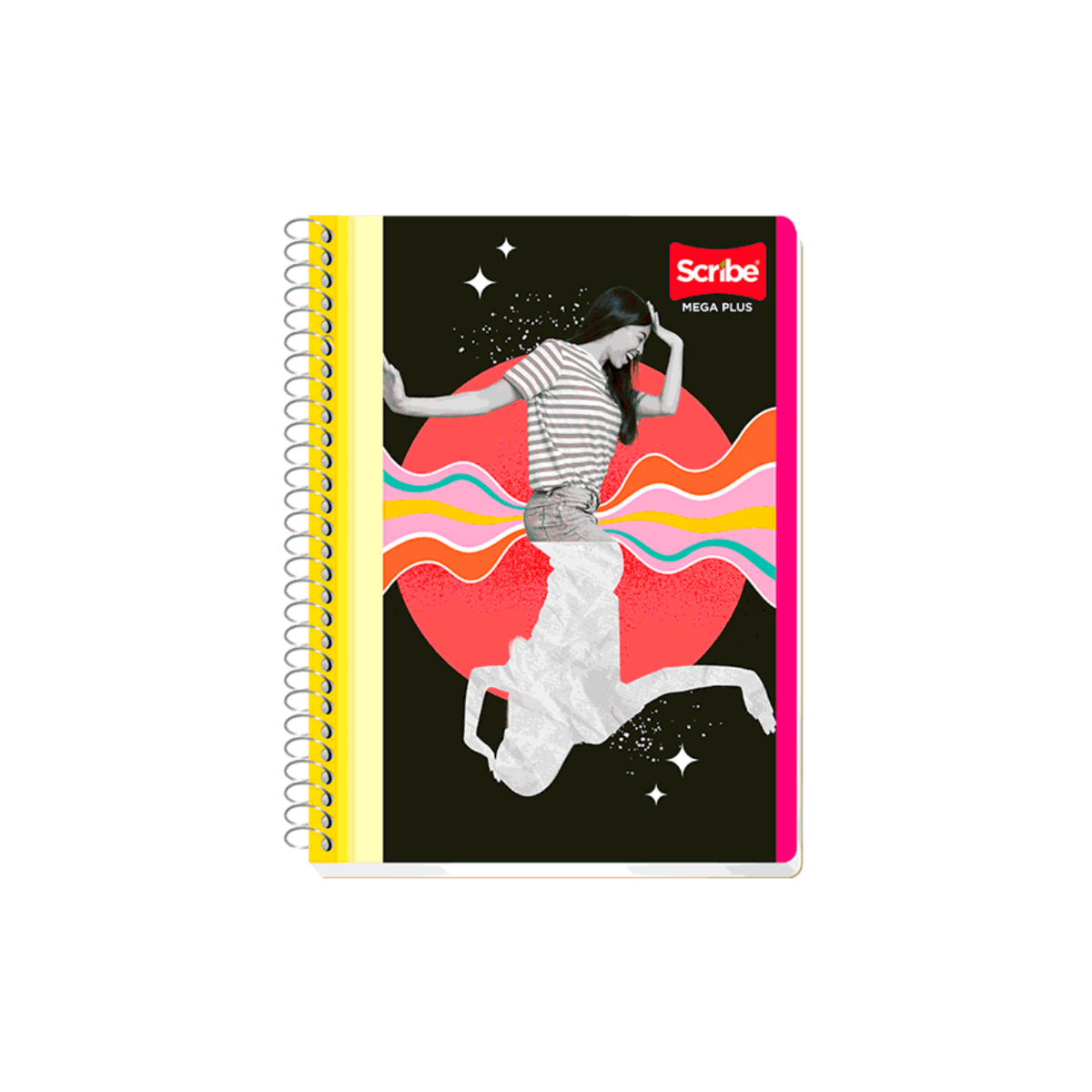 Cuaderno F/F (Mega Plus - Espiral)  Scribe