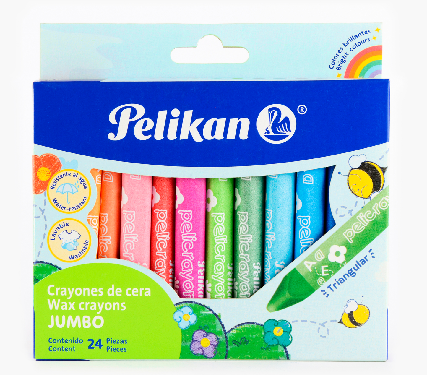 Crayón triangular jumbo Pelikan