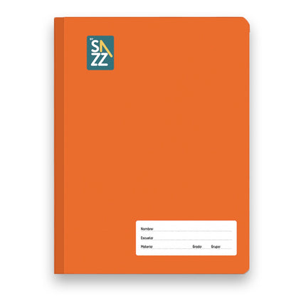Cuaderno profesional (Unicolor) cosido SAZZ
