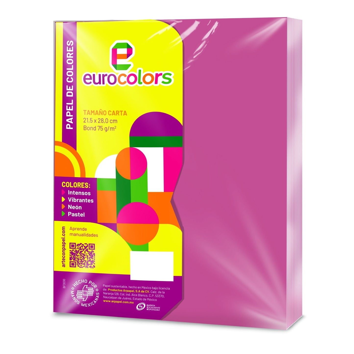 Hoja de colores Eurocolors