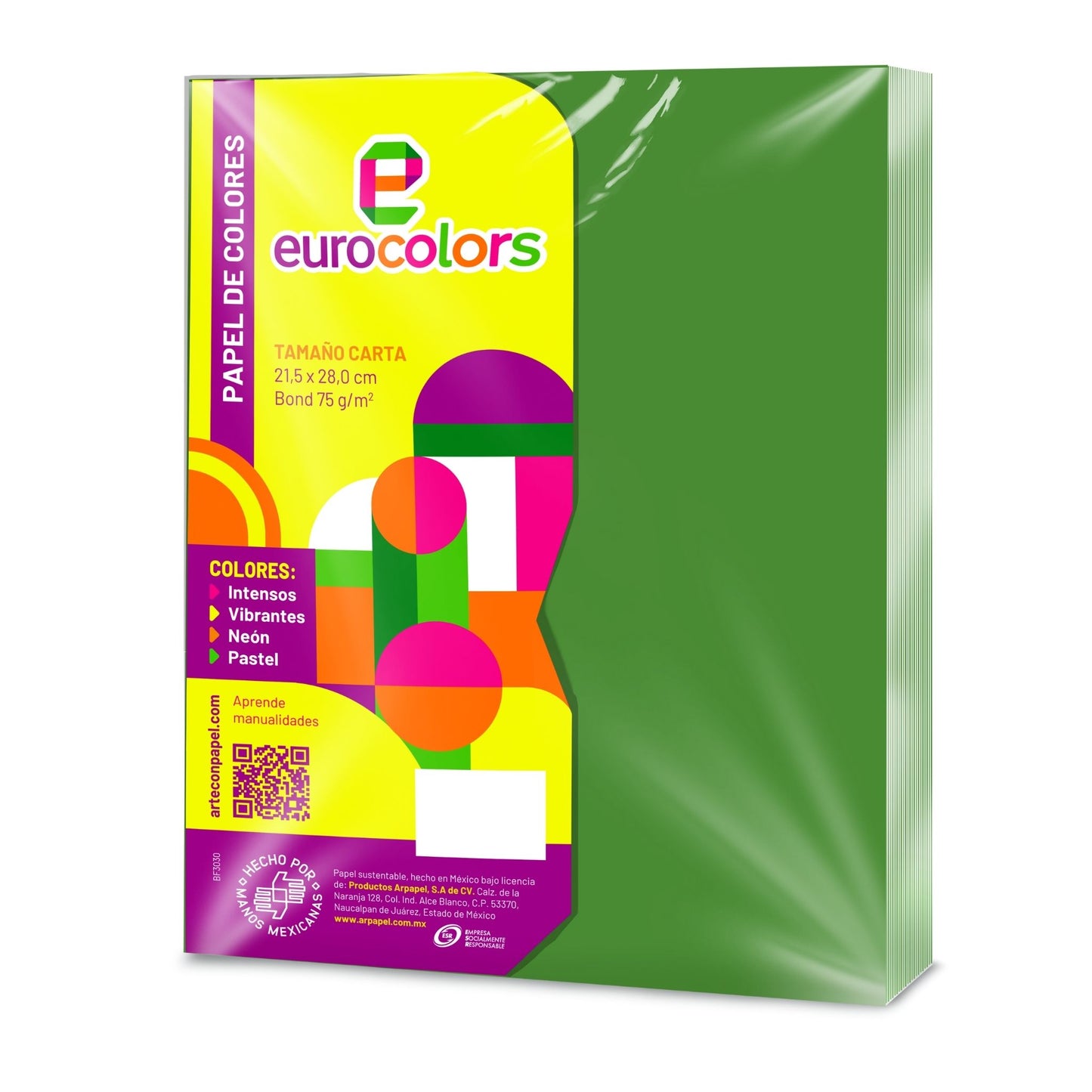 Hoja de colores Eurocolors