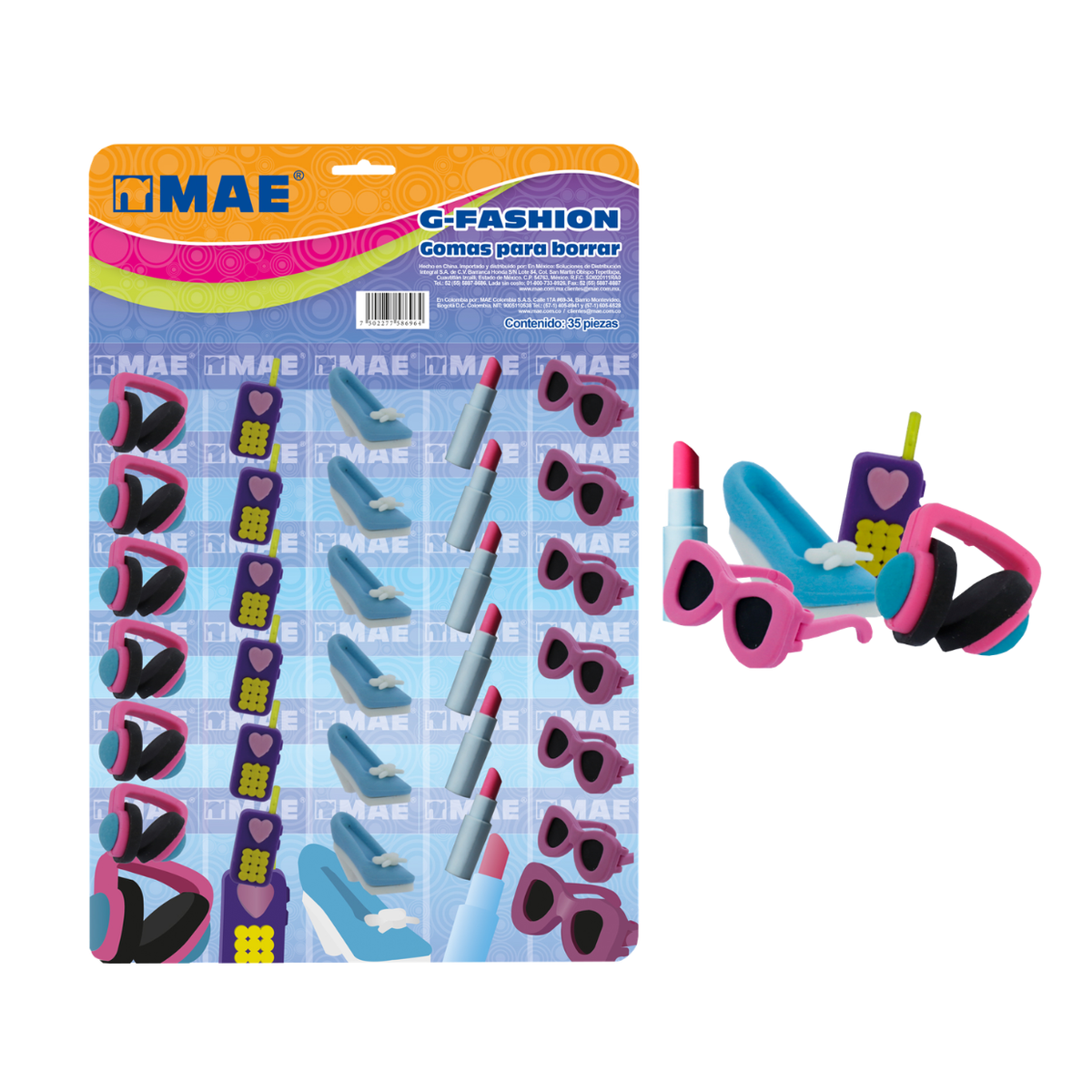 Gomas para borrar (Formas2) MAE