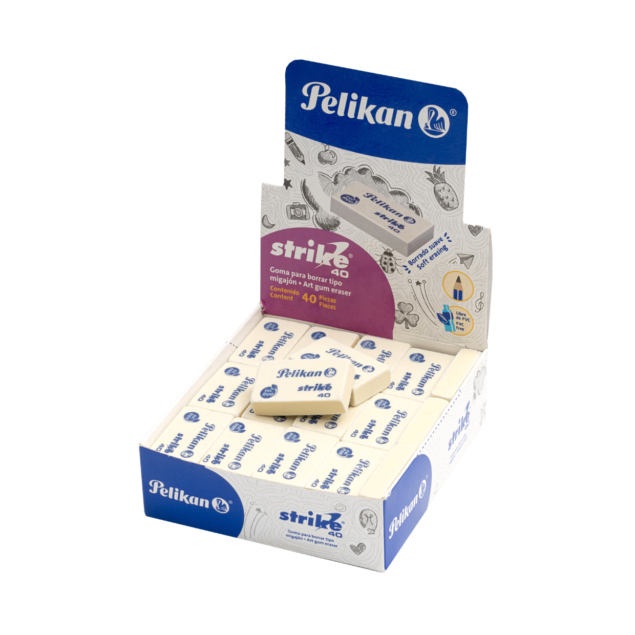 Goma strike Pelikan