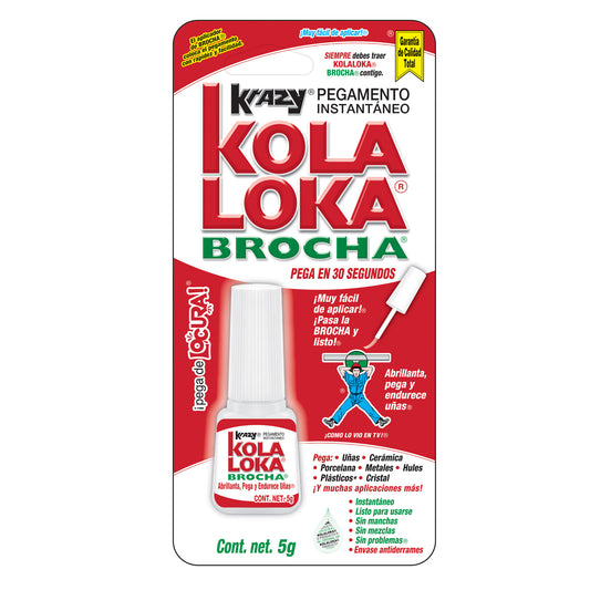 Pegamento con brocha Kola loka