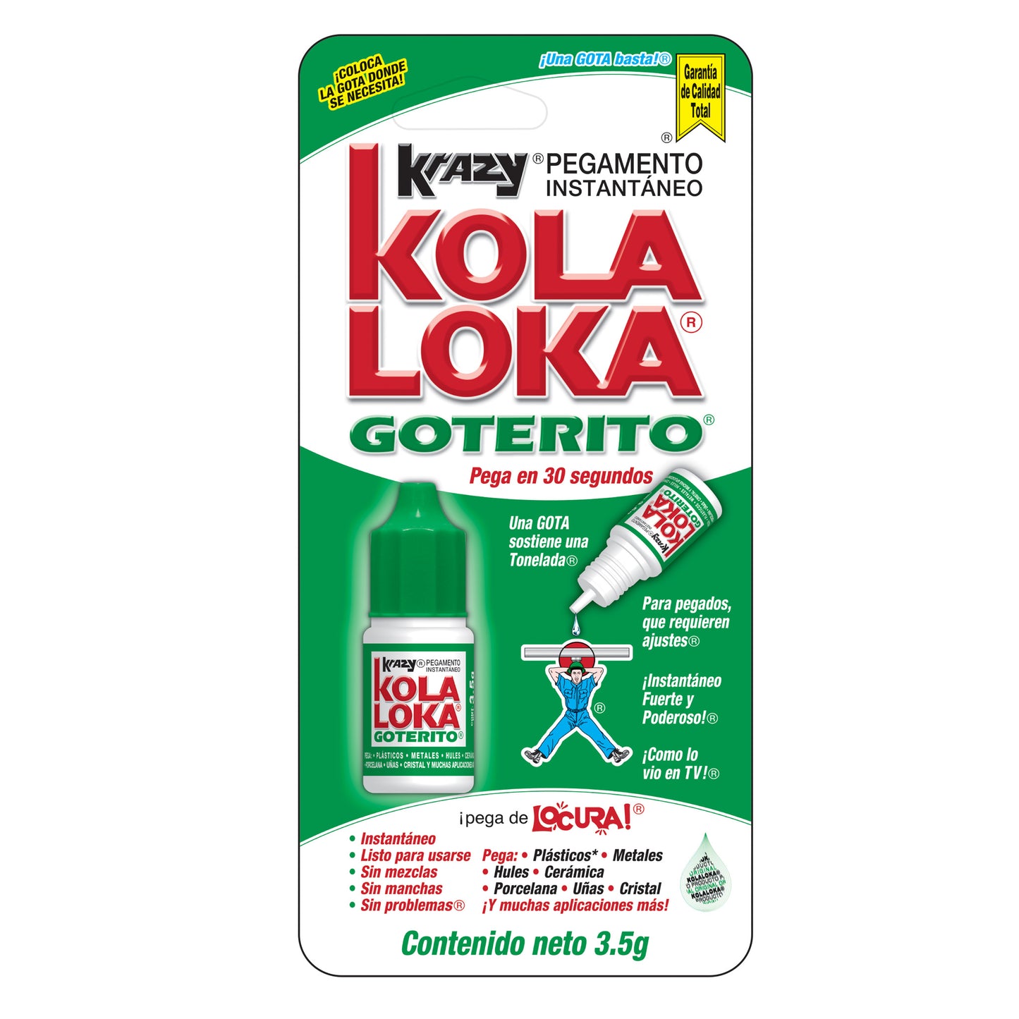 Pegamento de gotero Kola loka