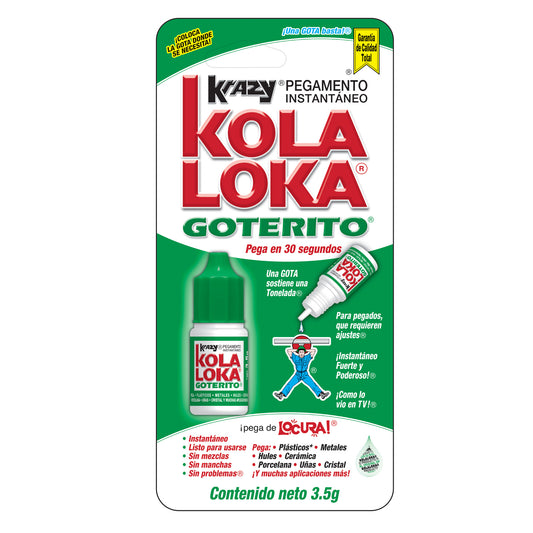 Pegamento de gotero Kola loka