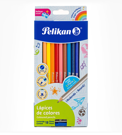 Lápices de colores redondos Pelikan