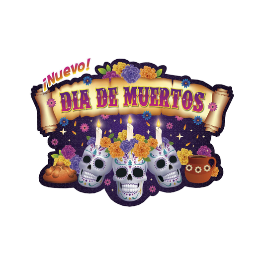 Letrero mega (Día de muertos)