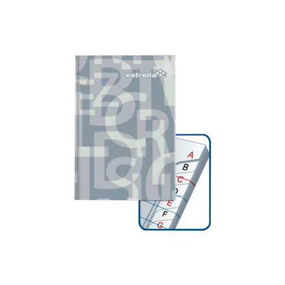 Libreta 1/8 C/I (Cosido) Estrella