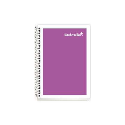 Libreta 1/8 (Espiral) Estrella