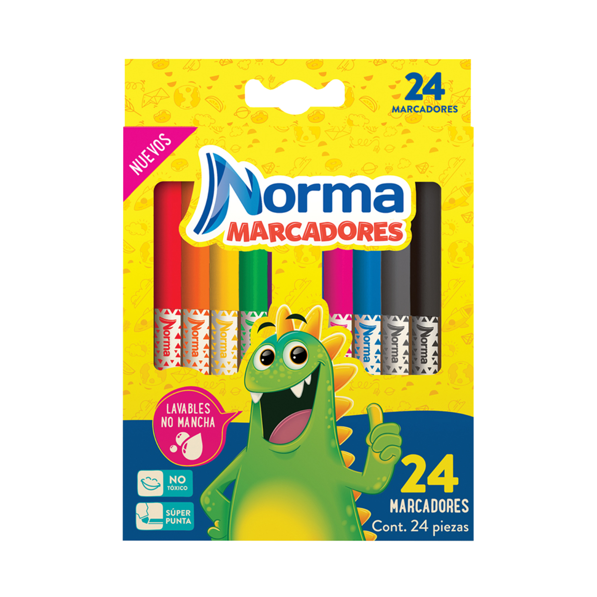 Marcador lavable Norma