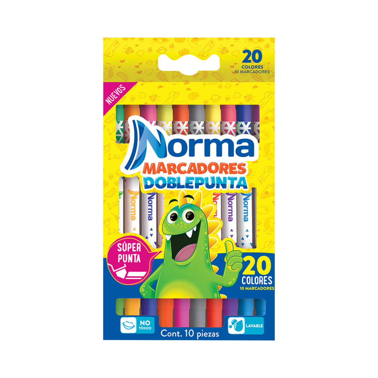 Marcador (Doble punta) Norma