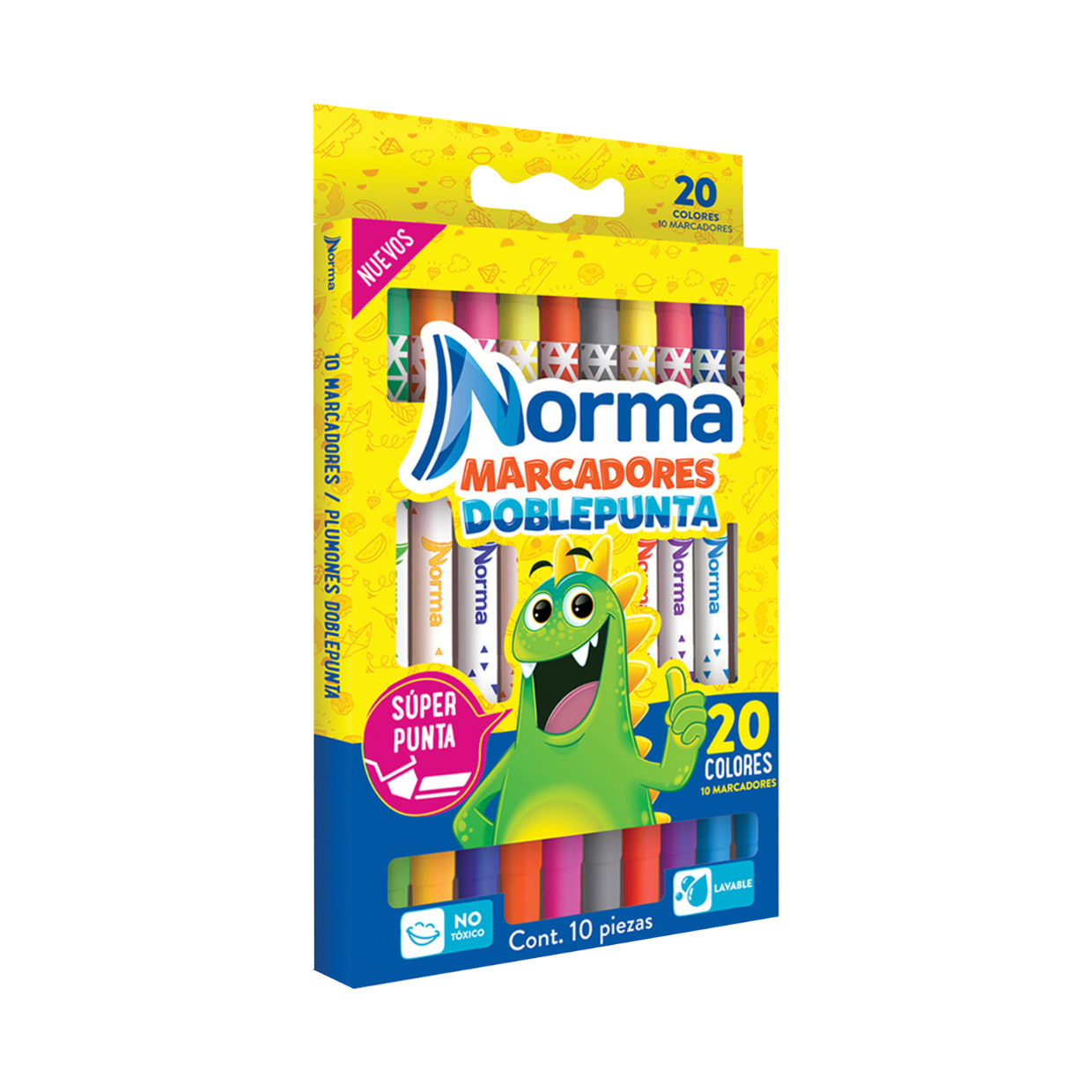 Marcador (Doble punta) Norma