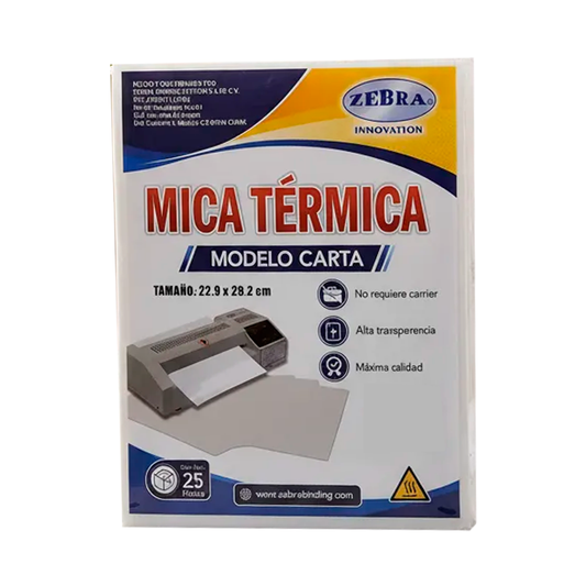 Mica térmica Zebra