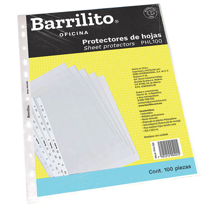 Protectores de hojas Barrilito