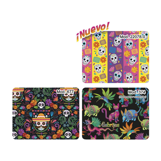 Papel couche (Día de muertos)