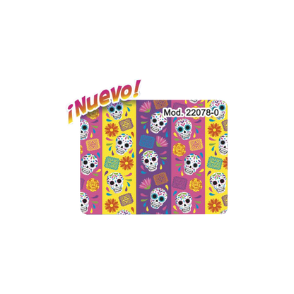 Papel couche (Día de muertos)