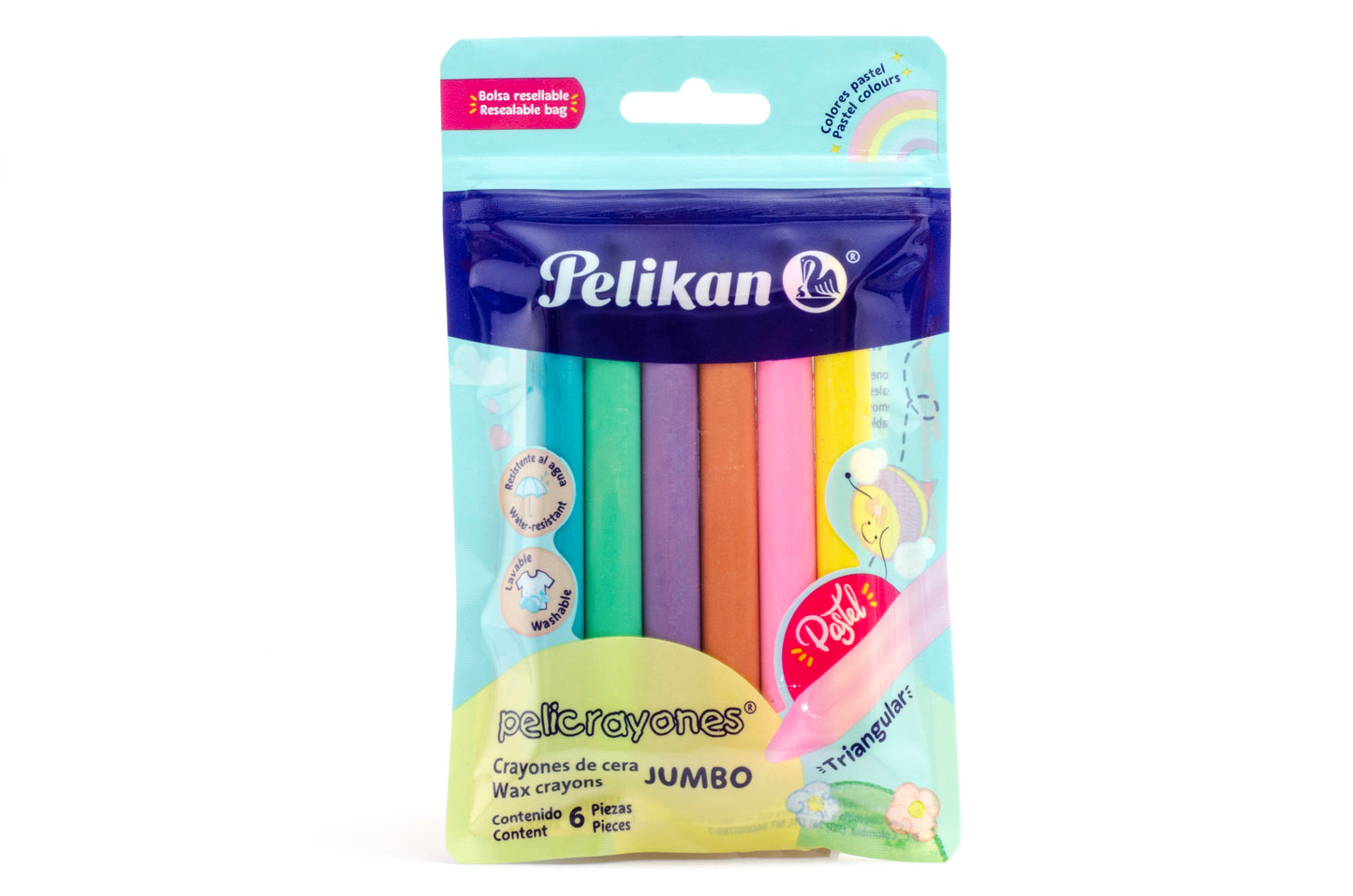 Crayón triangular jumbo pastel Pelikan