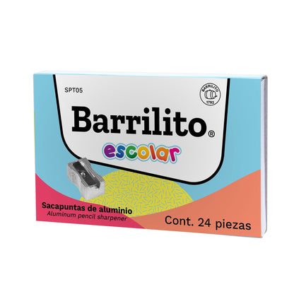 Sacapuntas metálico SPT05 Barrilito