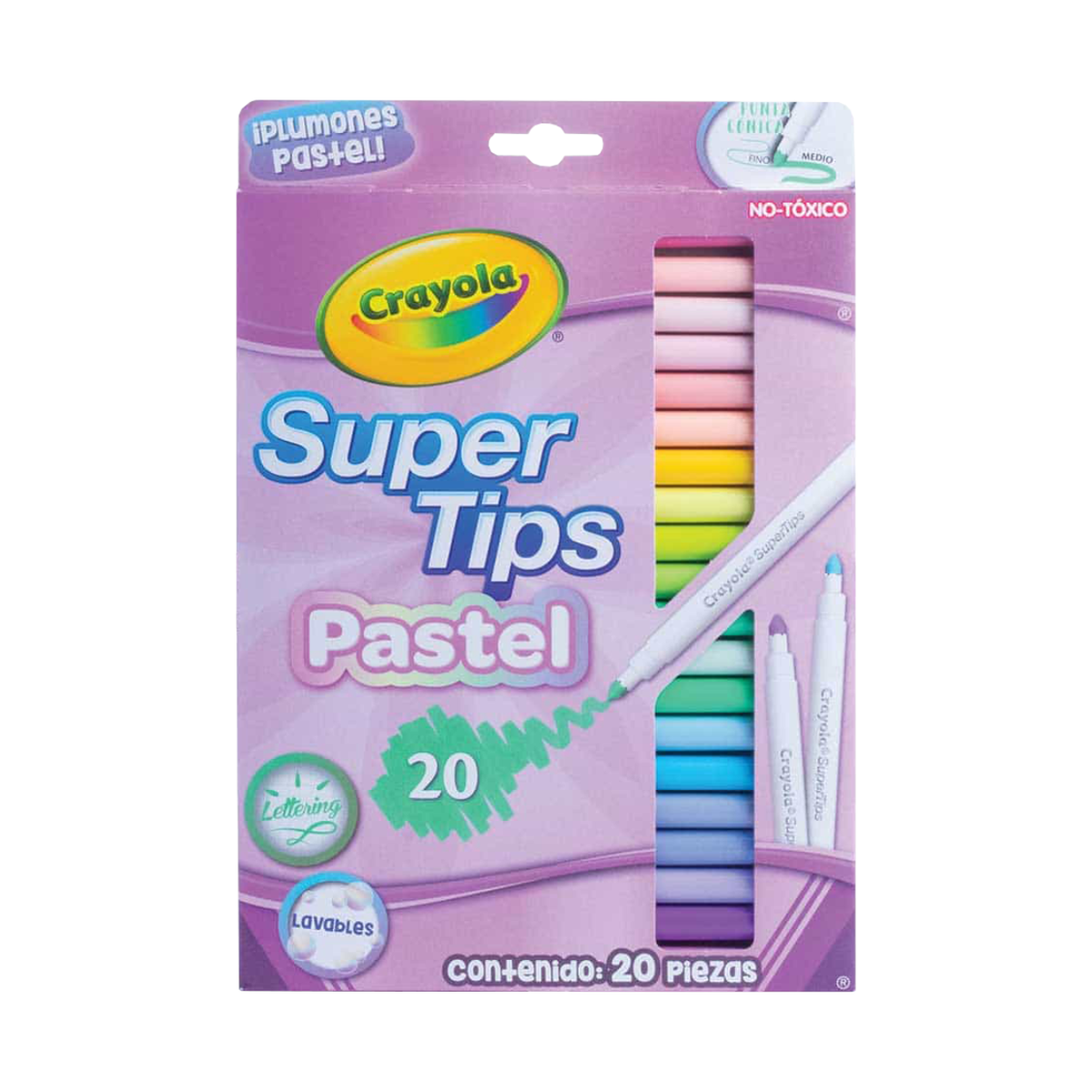 SuperTips Pastel Crayola