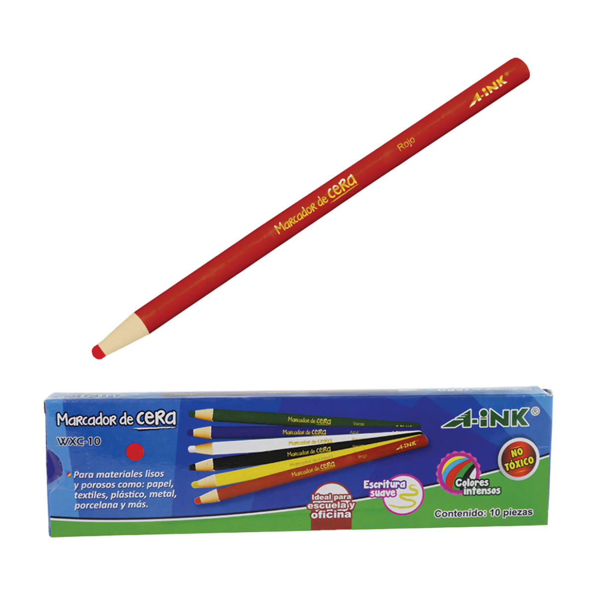 Marcador de cera (WXC-10) Aink