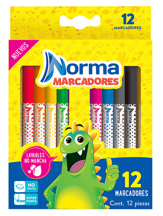 Marcador lavable Norma