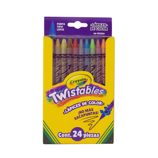 Lápices de colores twistables Crayola